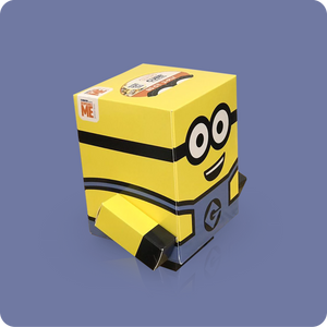 Minions Cube Tissue Box - Case Pack 24 - Smart Care
