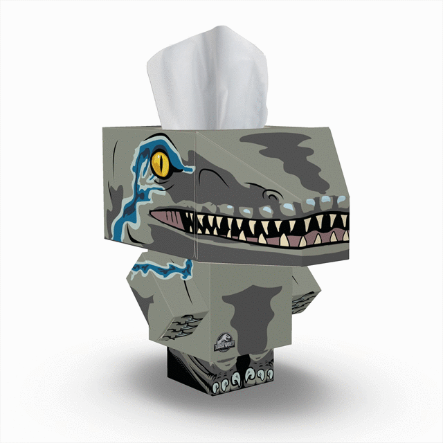 IFUJI TISSUE BOX-CUBE S-TYPE gray/草木染 Jurassic World Cube Tissue Box – Brush Buddies