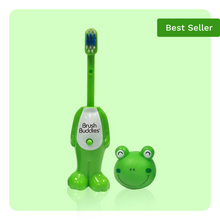 Load image into Gallery viewer, Poppin&#39; Leapin Louie (Frog) Toothbrush