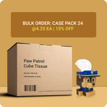 Load image into Gallery viewer, Paw Patrol Cube Tissue Box - Case Pack 24
