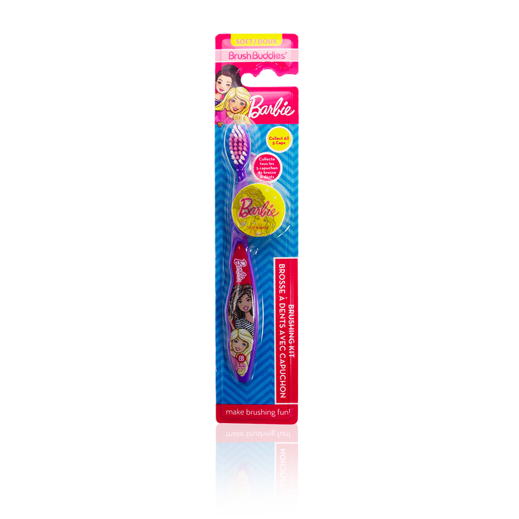 Barbie Toothbrush With Cap (1 Pack)