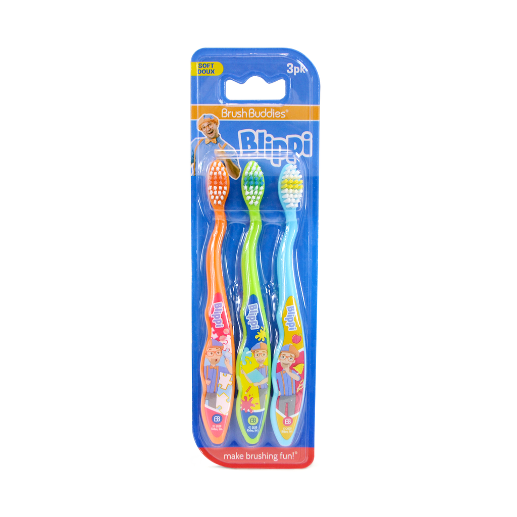 Blippi Toothbrush (3 Pack)