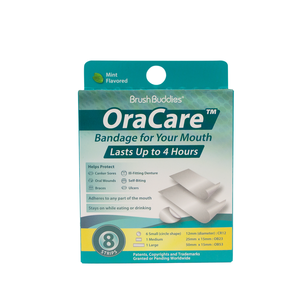 OraCare - Bandage for Mouth Strip  (8 Count)