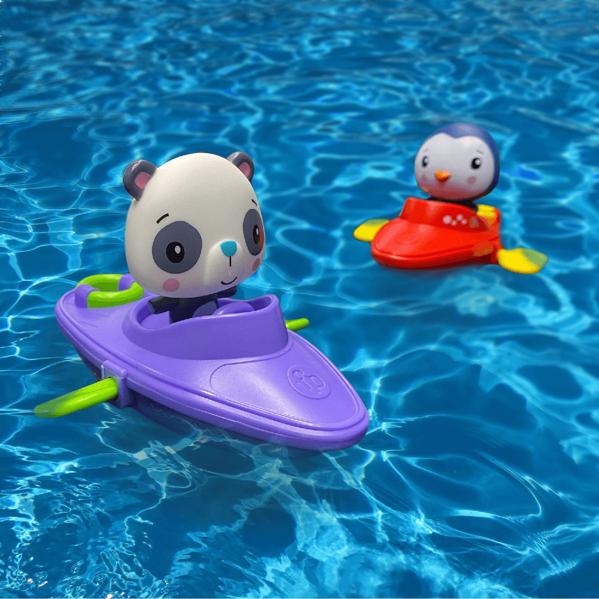 Fisher Price Bath Wind Up Paddle Boat Toy Brush Buddies