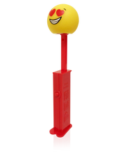 Load image into Gallery viewer, Pez Poppin&#39; Emoji Love Toothbrush