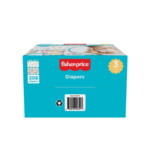 Load image into Gallery viewer, Fisher-Price Diapers - Size 3 (Count 76, 208)