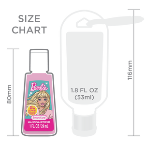 Barbie Hand Sanitizer - 1 Fl. oz | 62% Alcohol