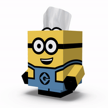 Load image into Gallery viewer, Minions Cube Tissue Box - Smart Care