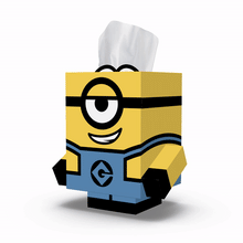Load image into Gallery viewer, Minions Mini Cube Tissue Box - Smart Care
