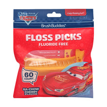 Load image into Gallery viewer, Disney Cars Cherry Flavored Floss Picks, 60CT