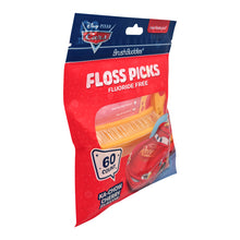 Load image into Gallery viewer, Disney Cars Cherry Flavored Floss Picks, 60CT