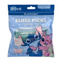 Load image into Gallery viewer, Stitch Coconut Flavor Floss Picks, 60CT