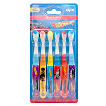 Load image into Gallery viewer, Hot Wheels Kids Manual Toothbrushes, 6PK