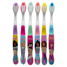 Load image into Gallery viewer, Barbie Kids Soft Bristle Toothbrushes for Everyday Oral Care, 6PK