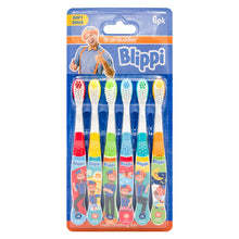 Load image into Gallery viewer, Blippi Kids Manual Toothbrushes, 6PK