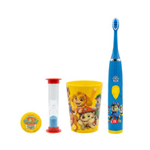 Load image into Gallery viewer, Paw Patrol Kids Sonic Toothbrush, Timer &amp; Rinse Cup Set, 4PC