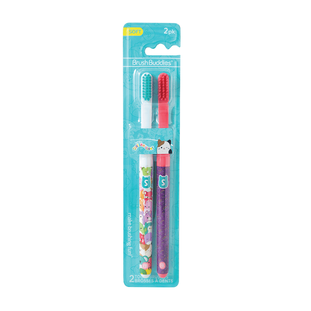Squishmallows Manual Toothbrushes 2PK