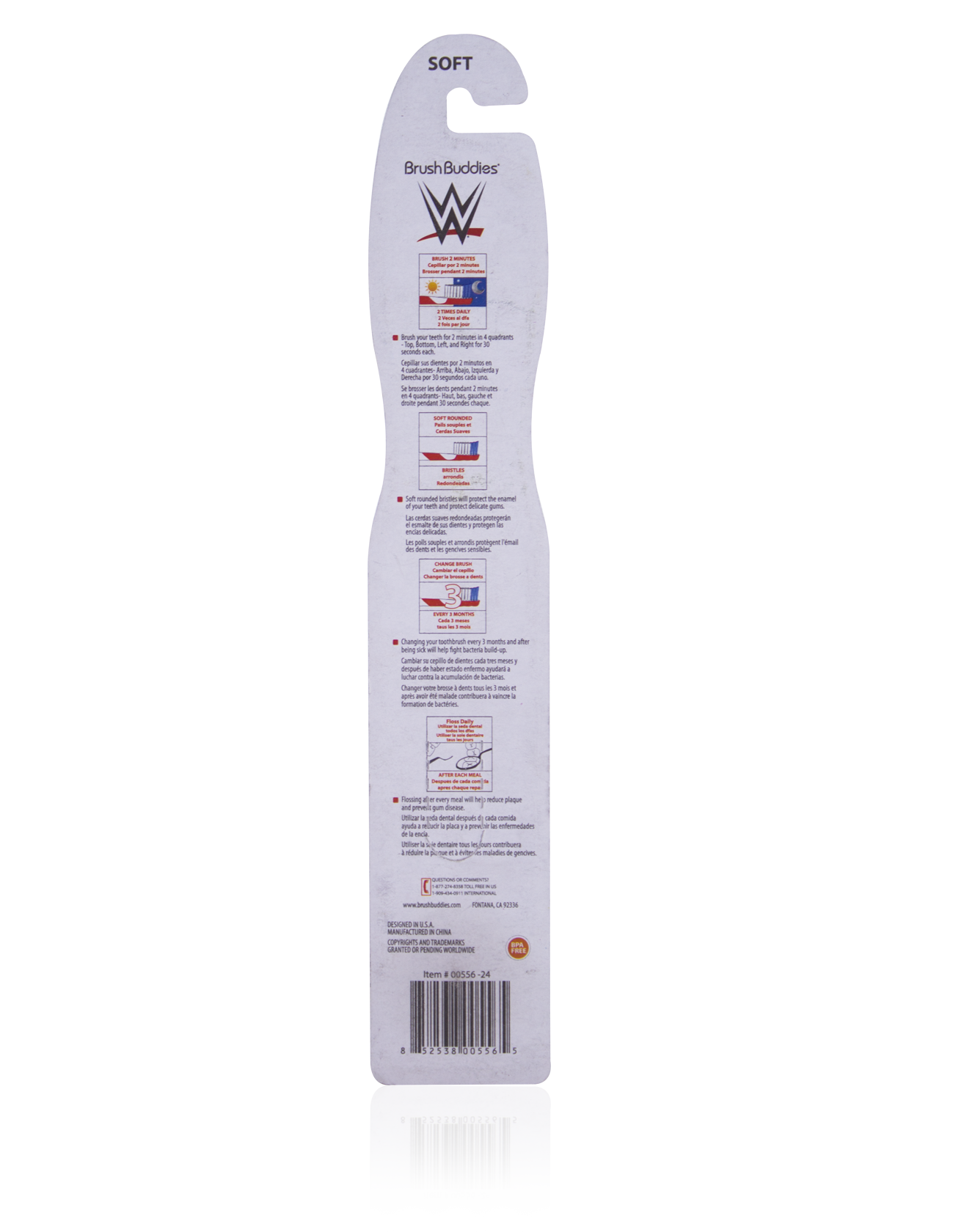 WWE The Rock Toothbrush – Brush Buddies