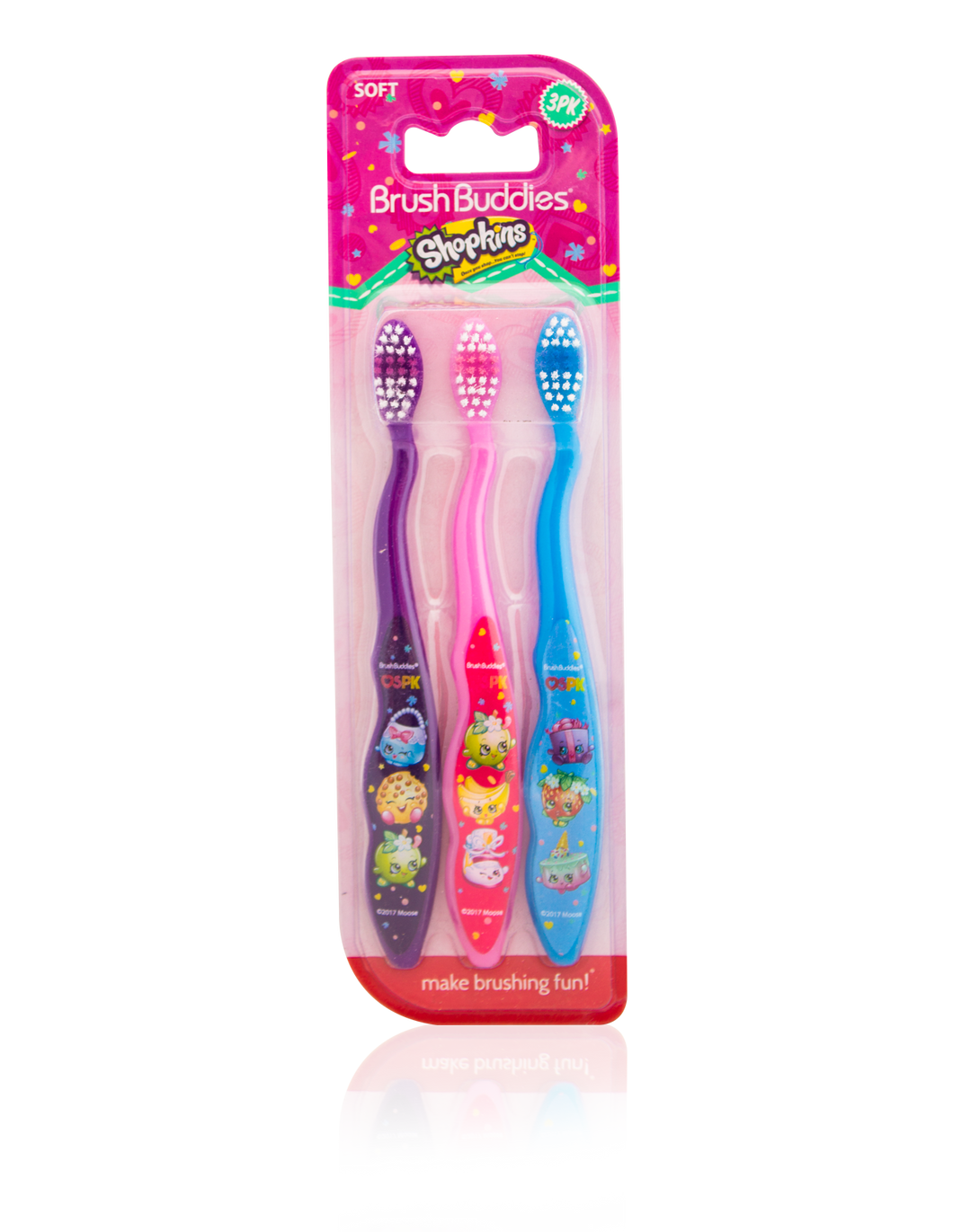 Brush Buddies Shopkins Toothbrush (3 Pack)