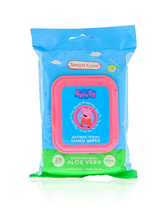Peppa Pig Antibacterial Wipes (25 Count)