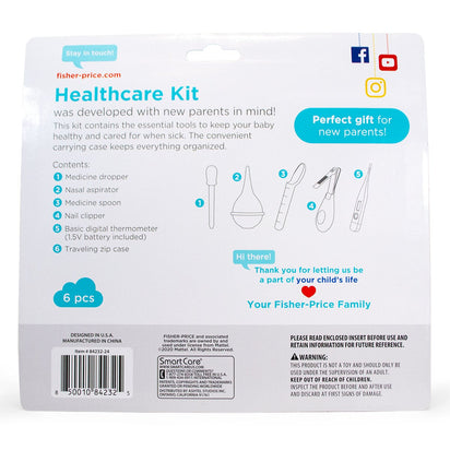 Fisher-Price Baby Healthcare Kit, 7pc