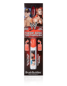 WWE Theme Song Toothbrush Featuring The Rock & John Cena