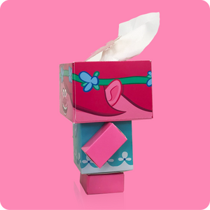 Trolls Cube Tissue Box - Smart Care