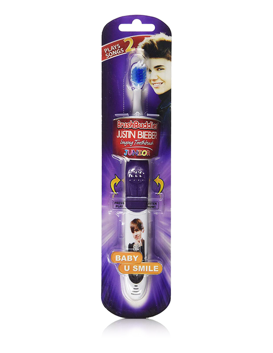 Justin Bieber Singing Junior Toothbrush (Baby & U Smile)