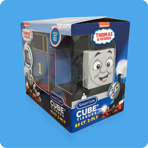 Thomas & Friends Cube Tissue Box - Case Pack 24 - Smart Care