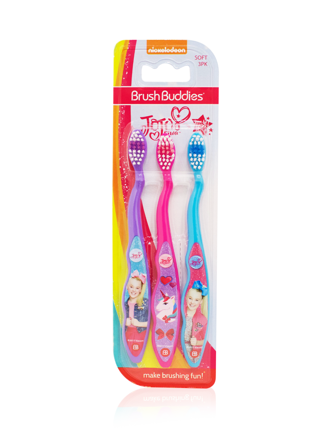 JoJo Siwa Toothbrush (3 Pack)