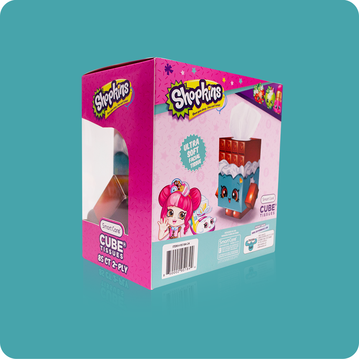 shopkins booster box Shopkins Cube Tissue Box – Brush Buddies