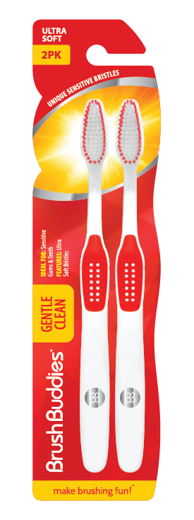 Gentle Clean Toothbrush (2 Pack)