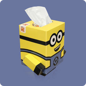 Minions Cube Tissue Box - Smart Care