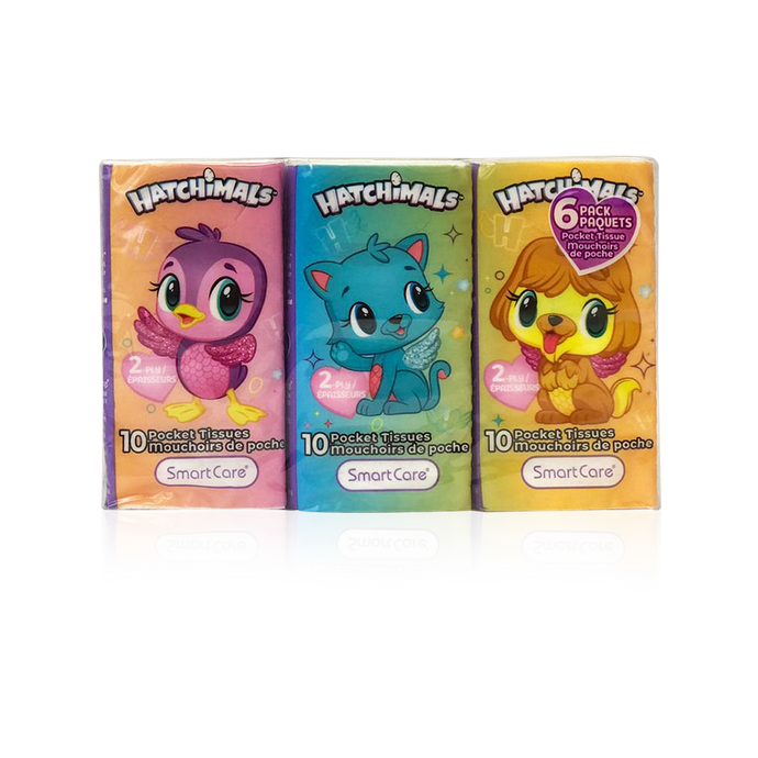 Hatchimals Pocket Tissue (6 Pack)