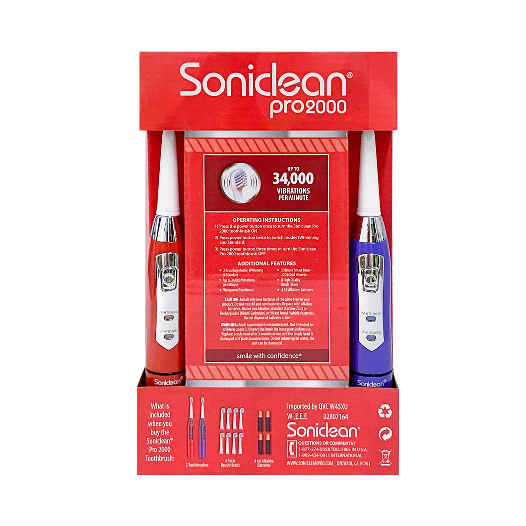 Soniclean Pro 2000, 2PK