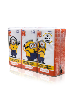 Minions Pocket Tissue (6 Pack)