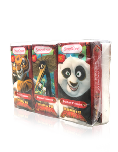 Kung Fu Panda Pocket Facial Tissues (6 Pack)