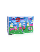 Load image into Gallery viewer, Peppa Pig Pocket Facial Tissues (6 Pack)