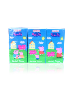 Peppa Pig Pocket Facial Tissues (6 Pack)