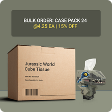 Load image into Gallery viewer, Jurassic World Cube Tissue Box - Case Pack 24 - Smart Care