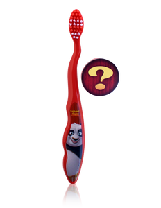 Kung Fu Panda Toothbrush with Mystery Cap