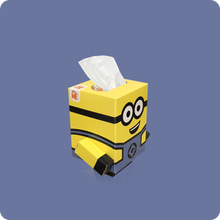 Load image into Gallery viewer, Minions Mini Cube Tissue Box - Smart Care