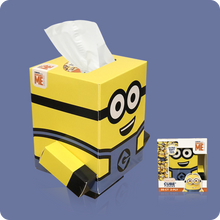 Load image into Gallery viewer, Minions Cube Tissue Box - Smart Care