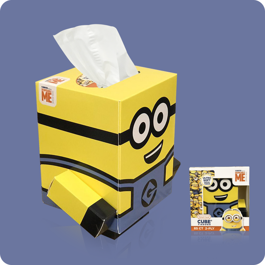 Minions Cube Tissue Box - Smart Care