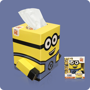 Cube Tissue Box Family - Case Pack 4 - Smart Care