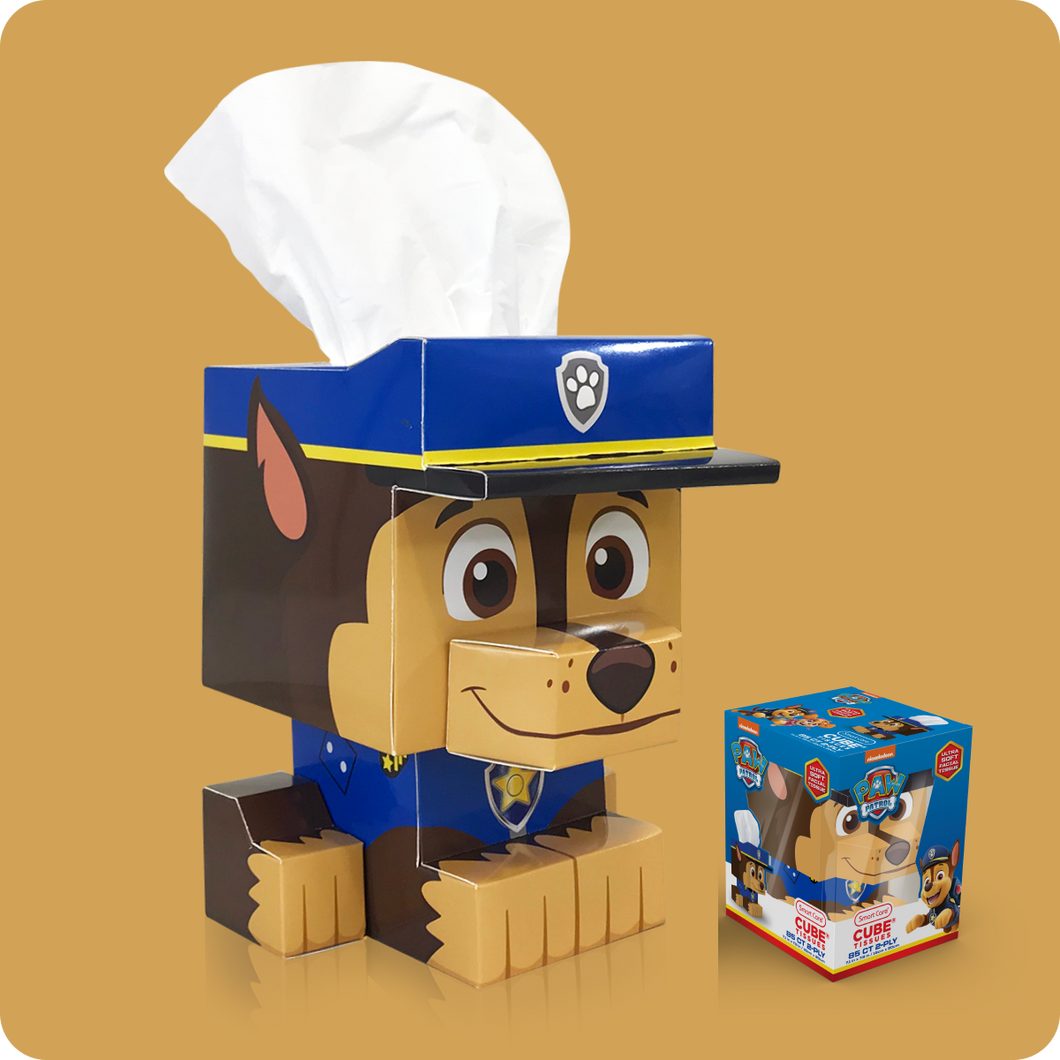 Paw Patrol Cube Tissue Box