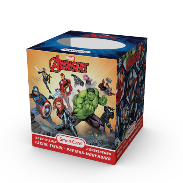 MARVEL™ Avengers Tissue Box - 85 Count 2 Ply – Brush Buddies