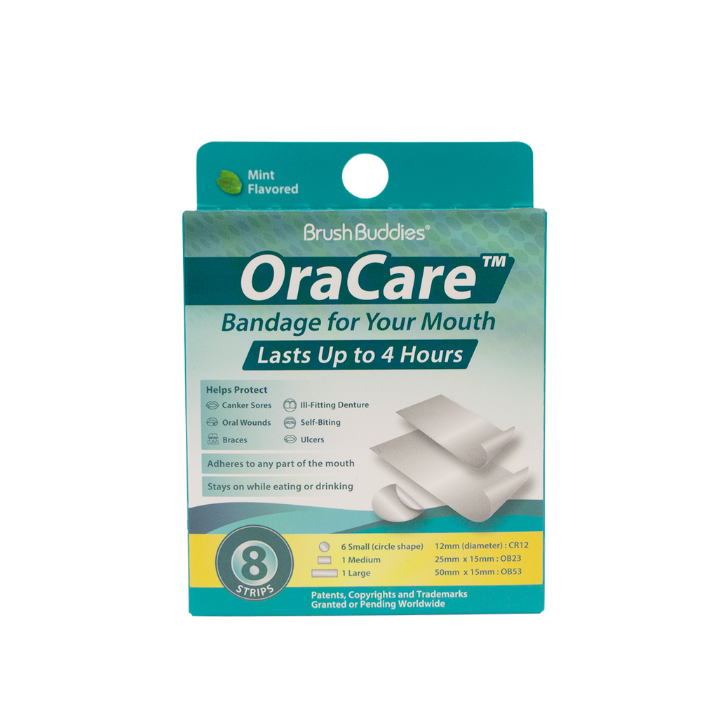 OraCare - Bandage for Mouth Strip  (8 Count)