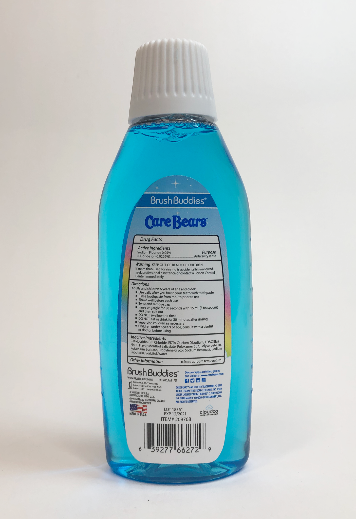 Care Bears Mouthwash 8 oz – Brush Buddies