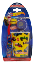 Load image into Gallery viewer, Hot Wheels Manual Toothbrush Gift Set